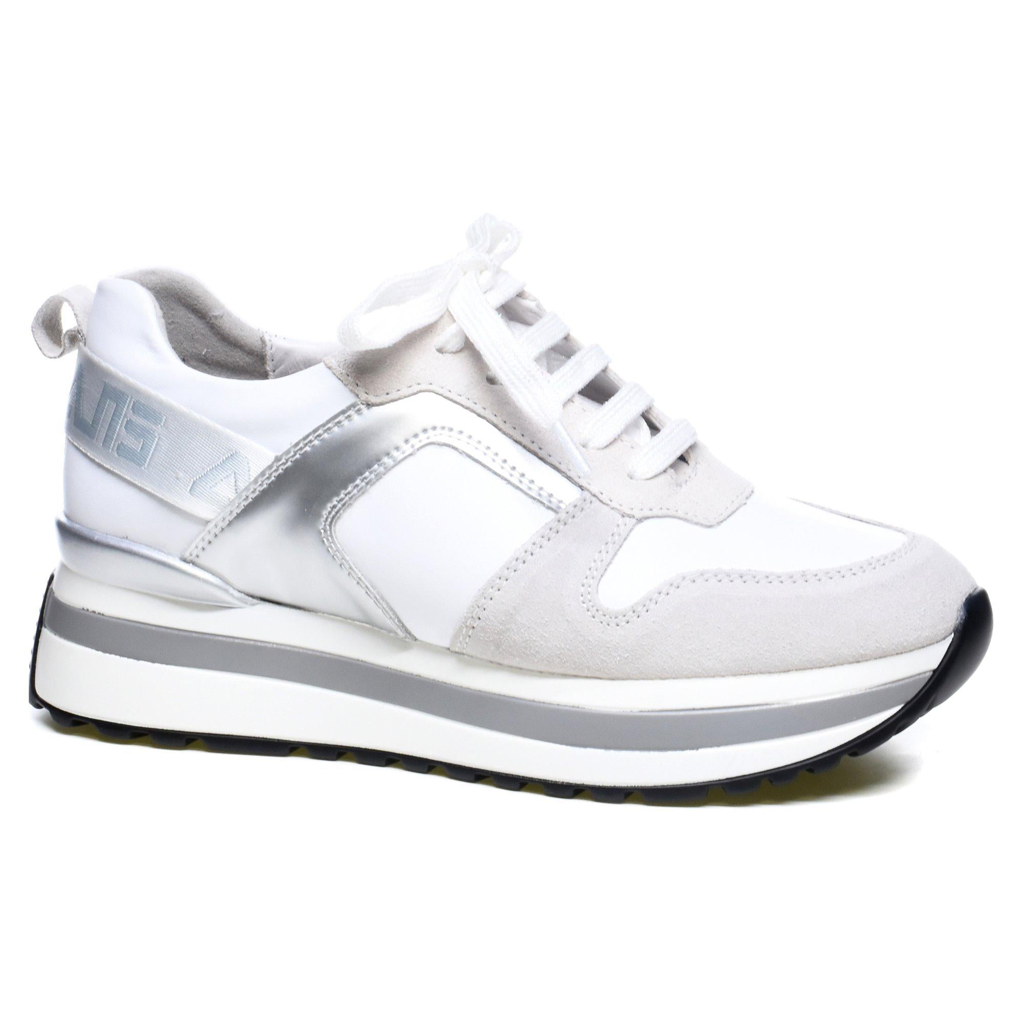 Кроссовки женские Palazzo Doro р. 41 Белый/Серый/Серебряный (035100-41)