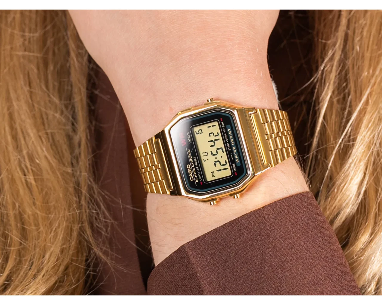 Наручний годинник чоловічий Casio VINTAGE ICONICA 159WGEA-1DF вінтажний (2457939909) - фото 9 Наручний годинник чоловічий Casio VINTAGE ICONICA 159WGEA-1DF вінтажний (2457939909) - фото 9