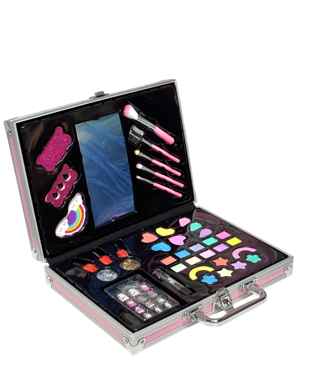 Валіза візажиста для дівчаток FT 2076 B з дзеркалом на 40 елементів у кейсі (2761524445)