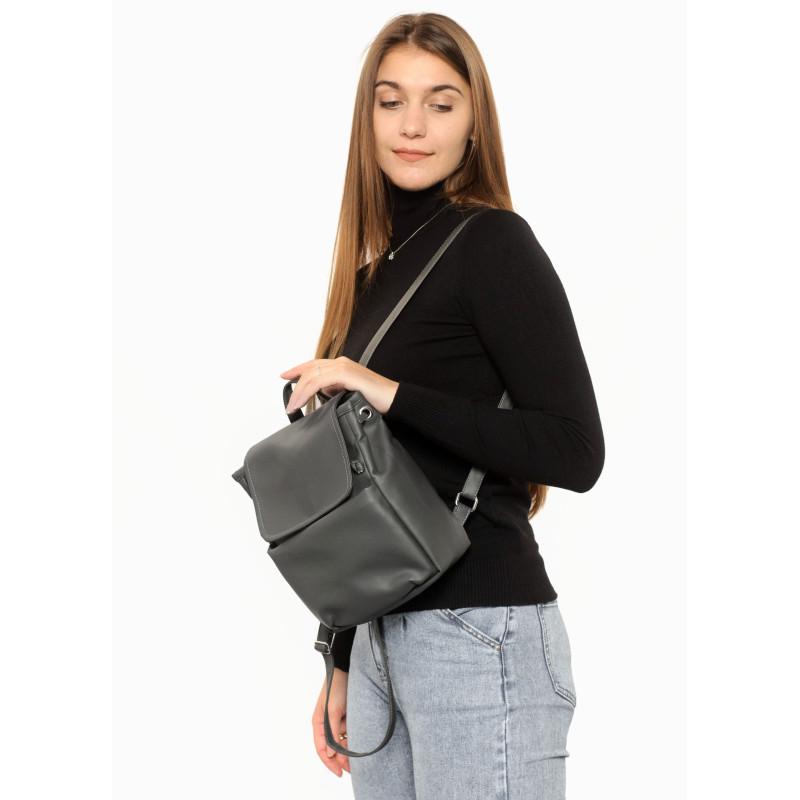 Рюкзак женский Sambag Loft MEN 30x25x12 см Бежевый