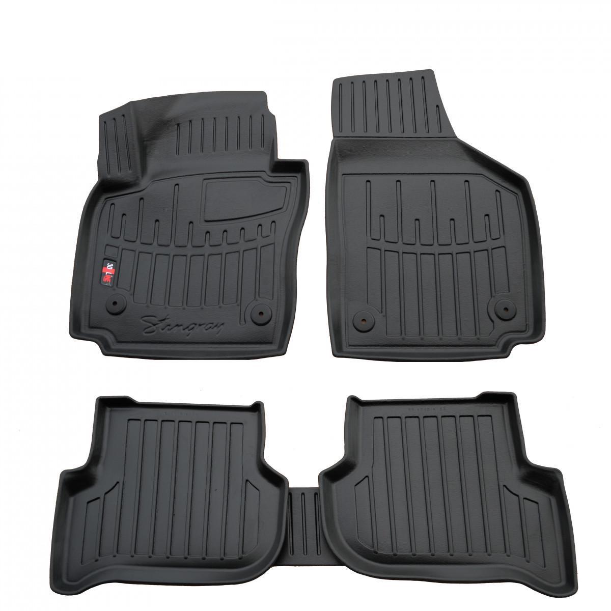 Коврики в салон Stingray для Seat Altea XL 2005-2015 с бортом 5 шт. (5048015)