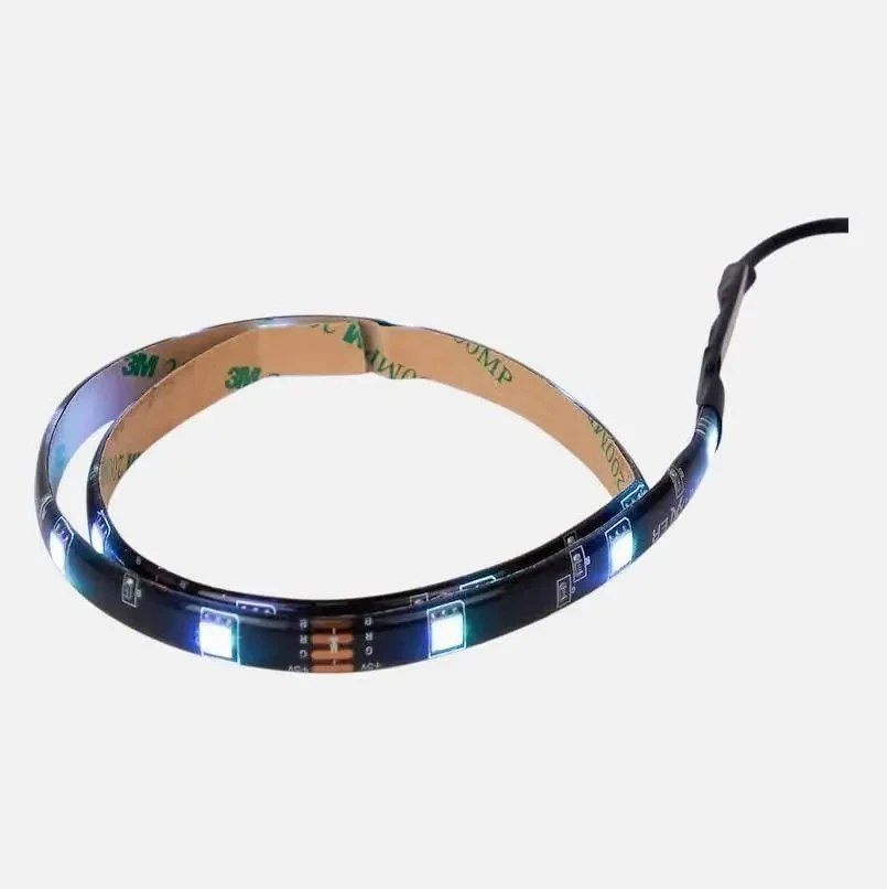Лента светодиодная USB Maxxter 50 см 5В белый свет с управлением через приложение