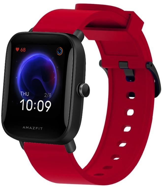 Ремешок силиконовый Like для Amazfit Bip U Red (18379)