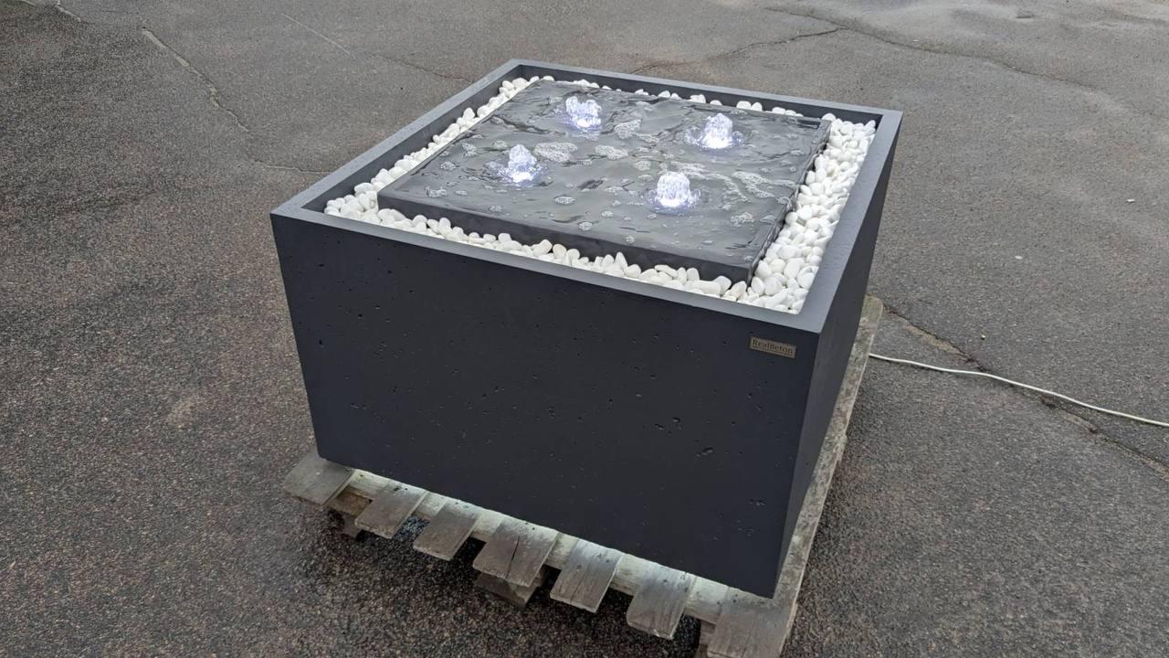 Фонтан садовый FOR №10 1000х1000х600 мм Белый (20494963) - фото 12