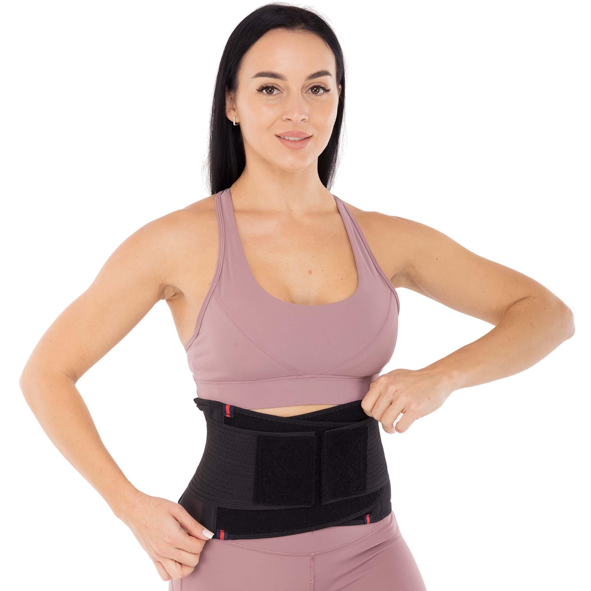 Пояс корсетный для спорта MUTE WAIST SUPPORT 9173 L Черный (25572825) - фото 7