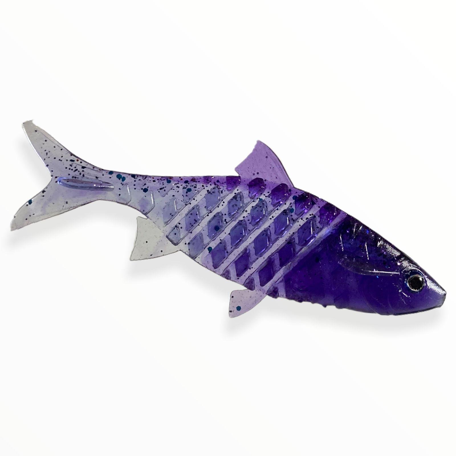 Приманки Big Baits Chebak 3D речная серия 4,0" 2 шт. # 109 Dark Violet (2406109) - фото 2 Приманки Big Baits Chebak 3D речная серия 4,0" 2 шт. # 109 Dark Violet (2406109) - фото 2