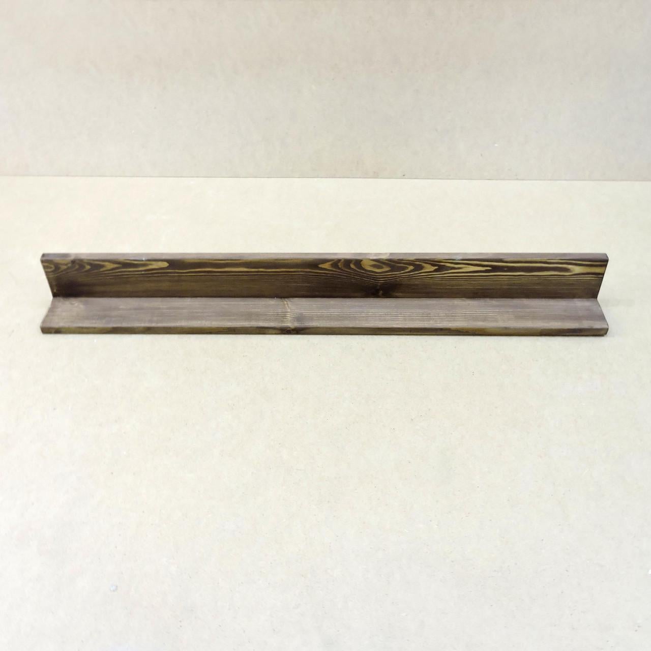 Полка настенная из дерева Палас 100 см Капучино (НСП-108009)