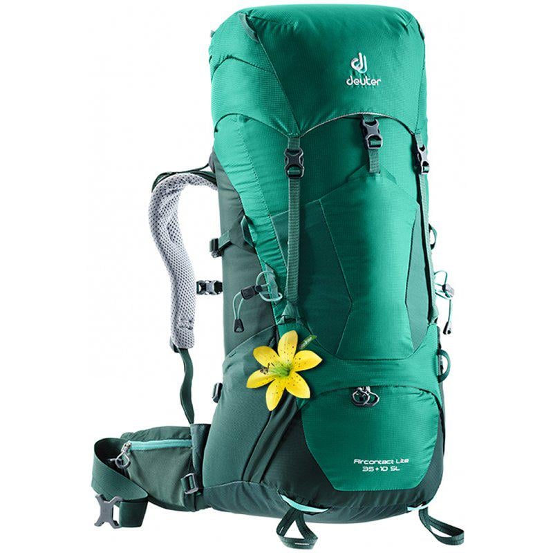 Рюкзак туристический Deuter Aircontact Lite 35+10 л Alpinegreen/Forest (33400182231)