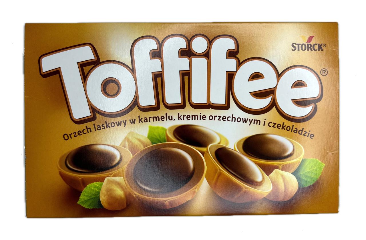 Конфеты Toffifee ореховый крем в карамели 125 г