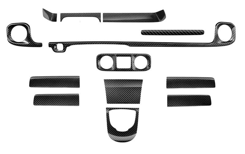 Комплект вставок карбоновых в салон DDCarbon для Mercedes G сlass W465 2025- гг. натуральный карбон (166111)