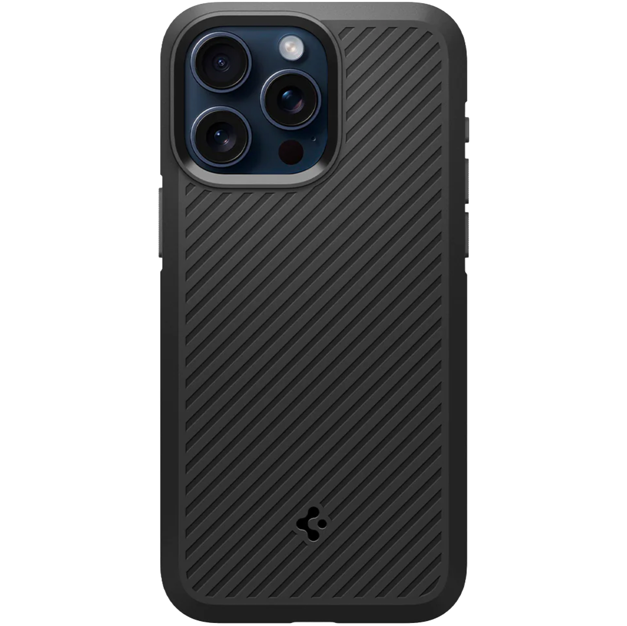 Чехол накладка Spigen Core Armor Case for iPhone 15 Pro Max Black (ACS06441) - фото 2