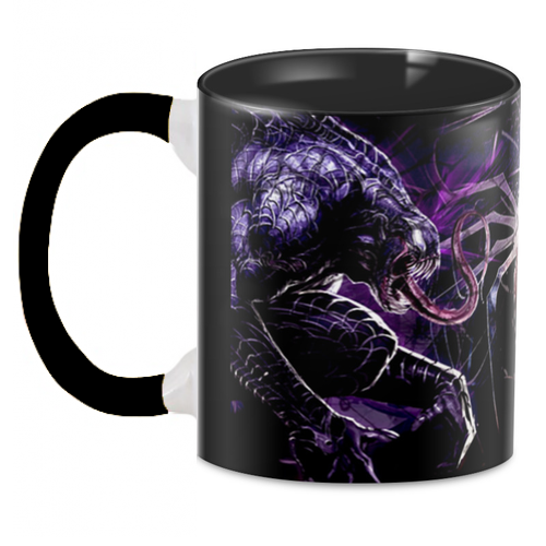 Чашка GeekLand Venom Марвел злобные враги 330 мл Черный (V 02.05)
