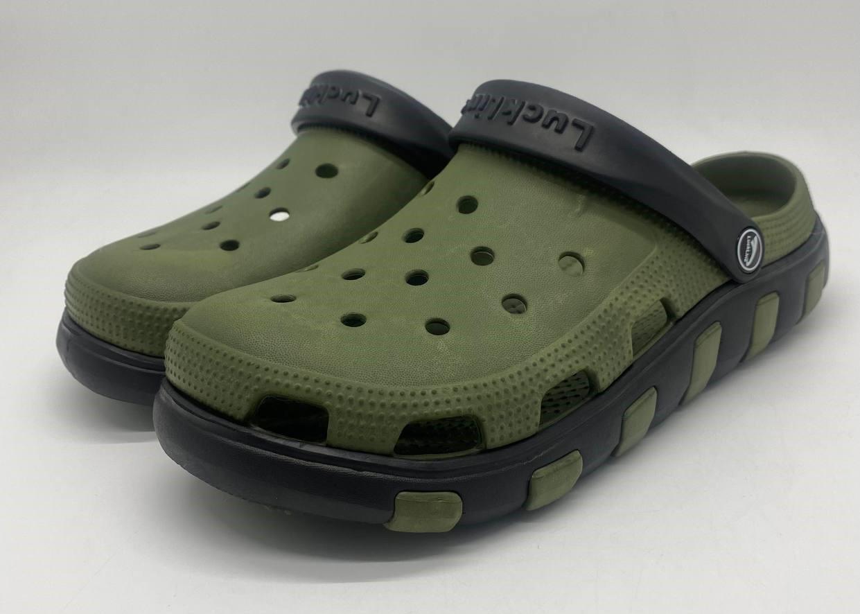 Сабо мужские Luck line Оливковый/Черный (15041115) - фото 3 Сабо мужские Luck line Оливковый/Черный (15041115) - фото 3