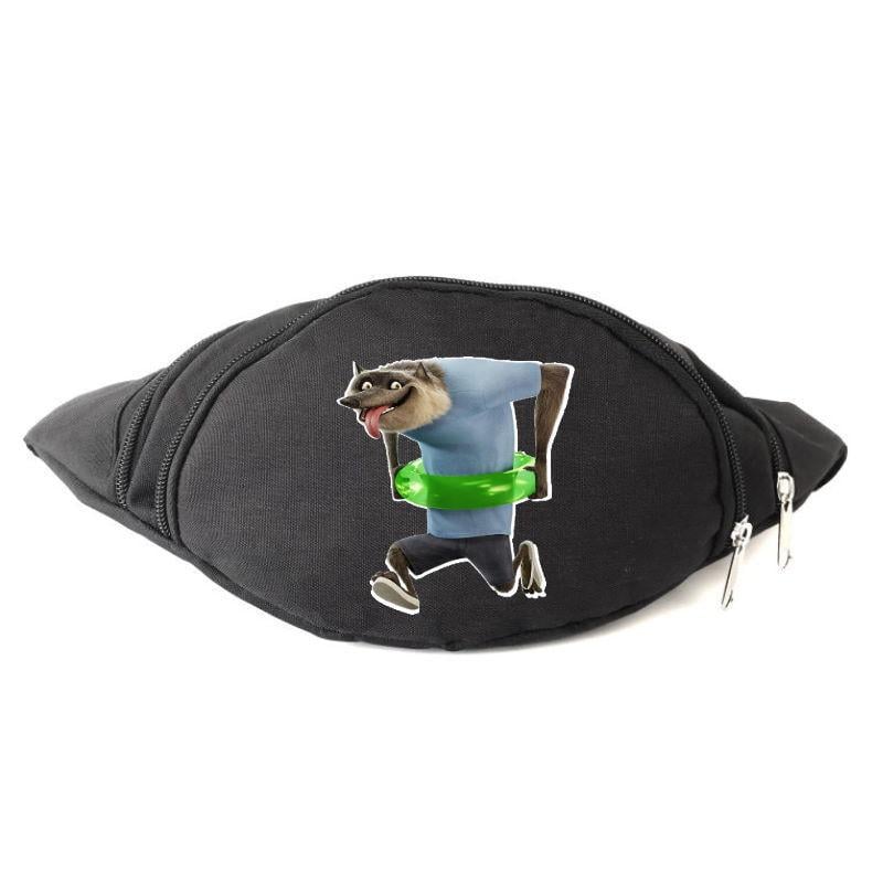 Поясная сумка-бананка Cappuchino toys Монстры на каникулах MRE 007 Черный (1658851541) Поясная сумка-бананка Cappuchino toys Монстры на каникулах MRE 007 Черный (1658851541)