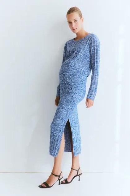 Юбка H&M 1144423П S Сине-белый