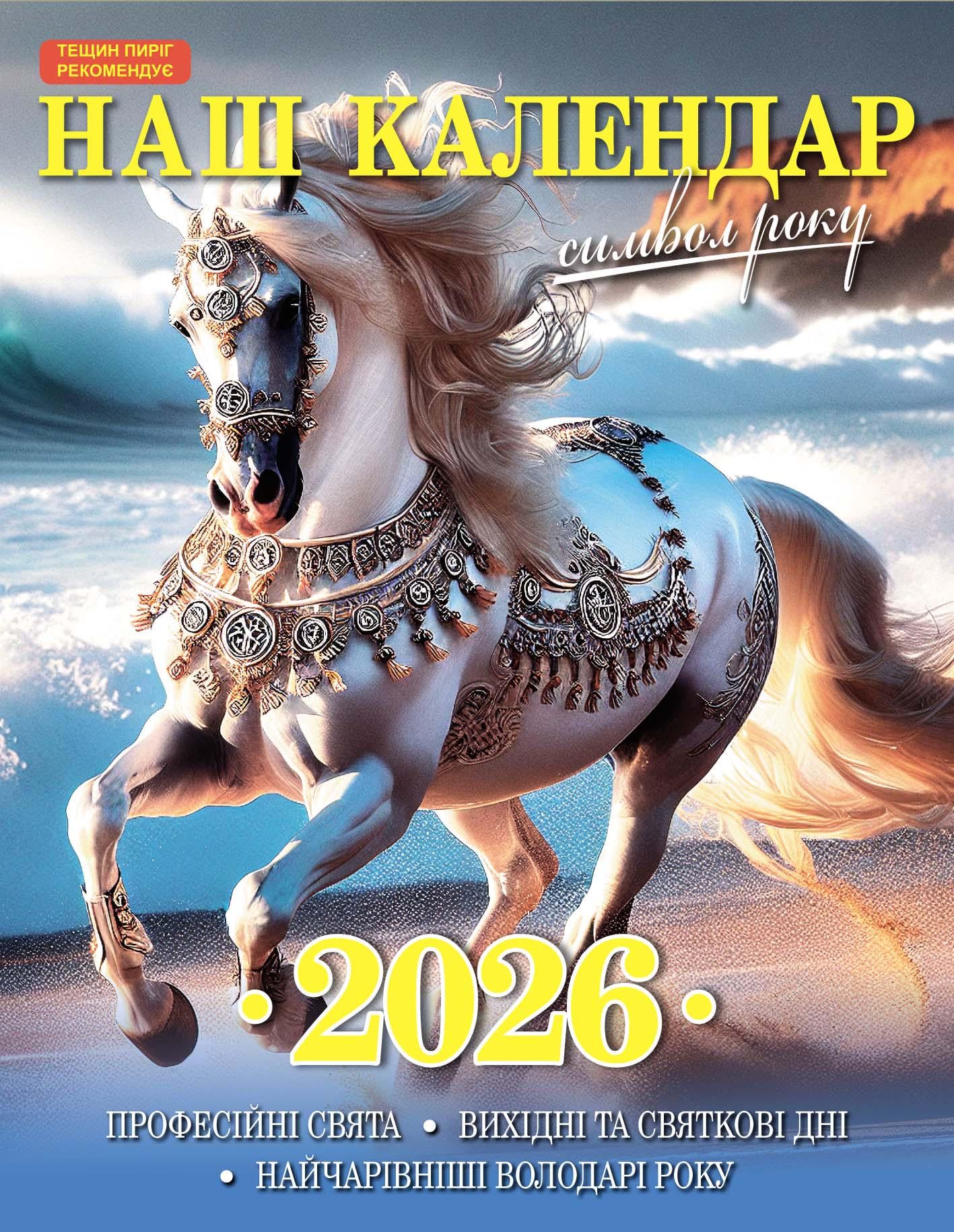 Календарь Наш календарь Символ года перекидной 16 страниц (21201403)