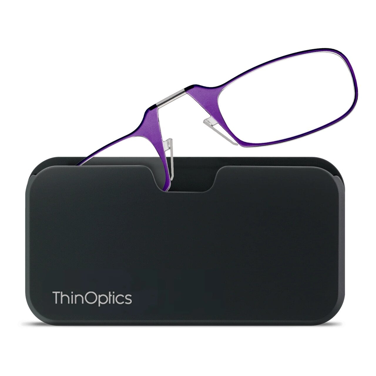 Очки для чтения Thinoptics с классическим черным чехлом/диоптрий '+1,50 Фиолетовый (1.5PURBUP)