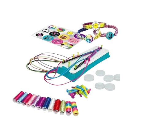 Набір для плетіння браслетів MBK 291 K 36/2 нитки/станок для плетіння/основа (161799)