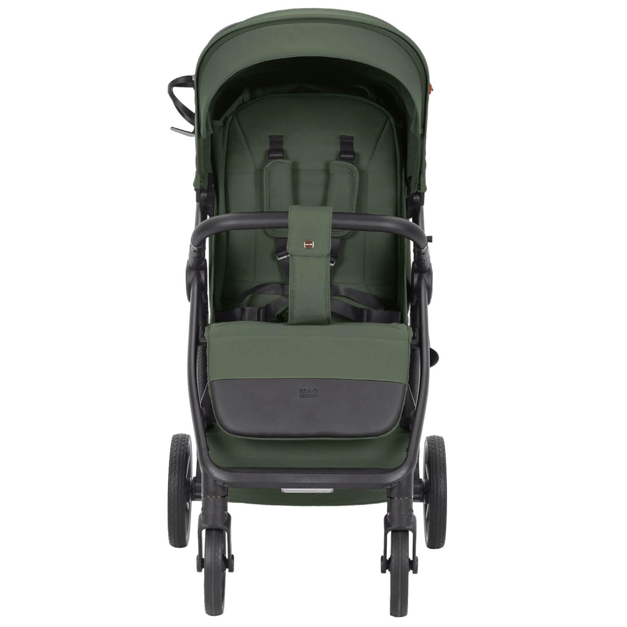 Коляска-книжка Carrello Bravo Carbon Tropic Green (CRL-5530) - фото 3 Коляска-книжка Carrello Bravo Carbon Tropic Green (CRL-5530) - фото 3