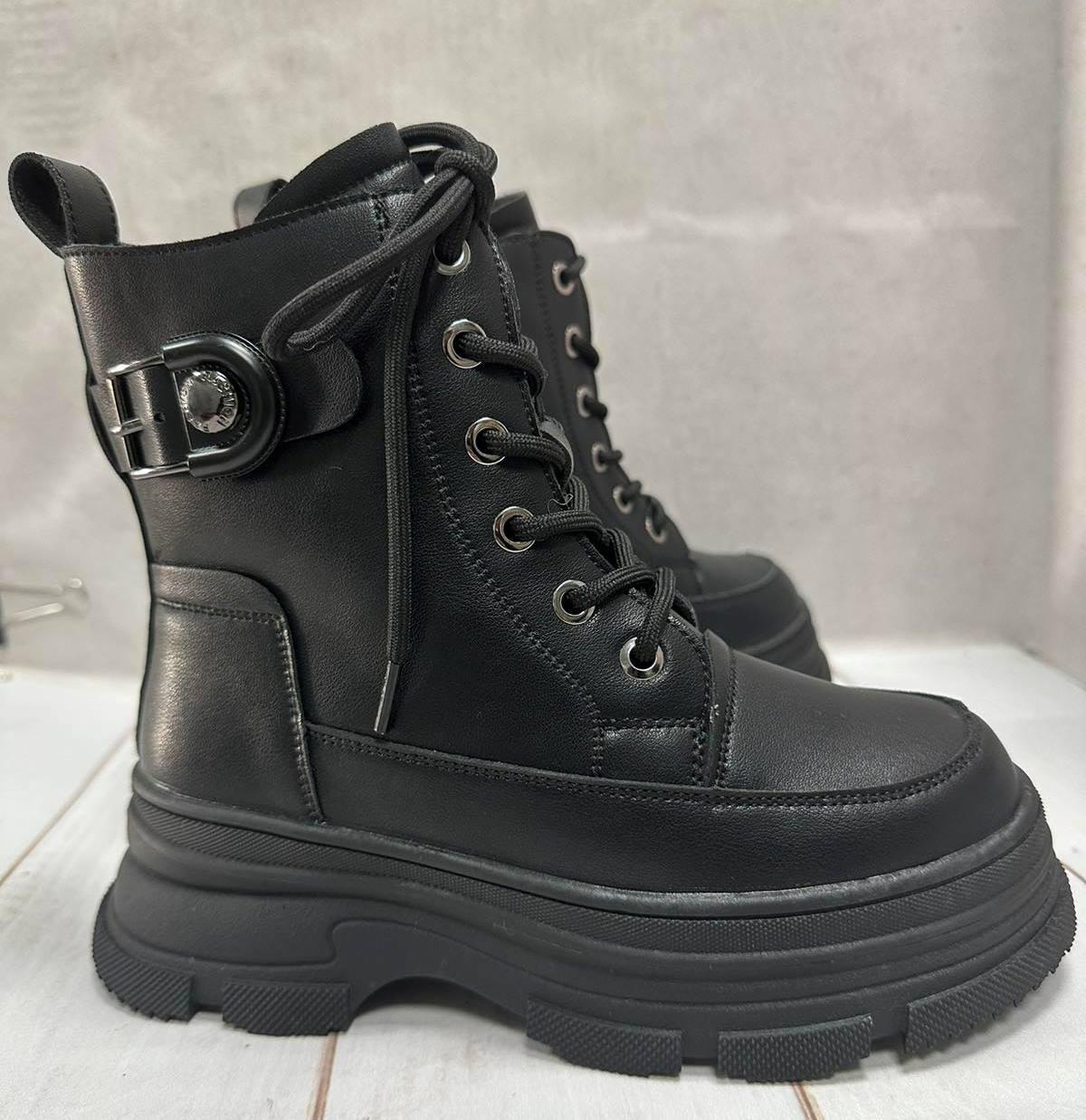 Ботинки детские зимние Paliament на овчине р. 35 Черный (12408662) - фото 5 Ботинки детские зимние Paliament на овчине р. 35 Черный (12408662) - фото 5