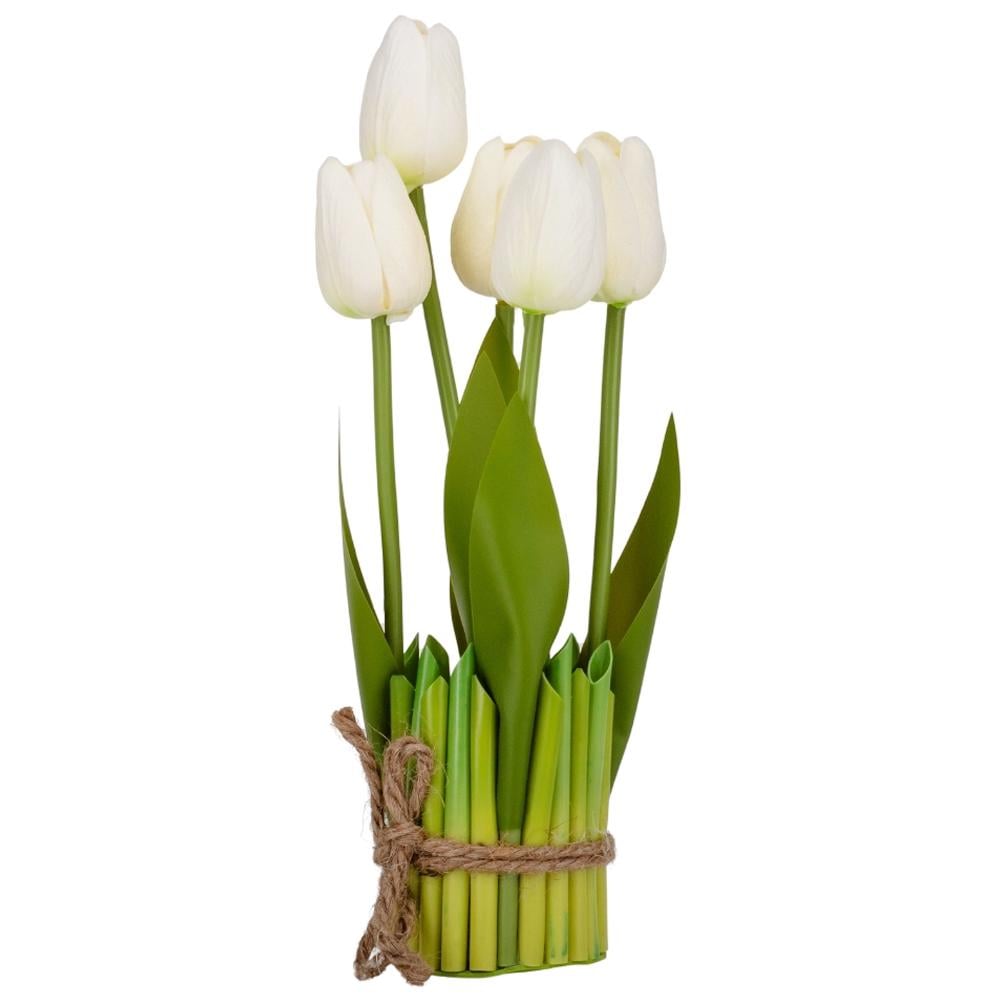 Букет тюльпанов Рапсодия 25,5 см Кремовый (9129-013) Букет тюльпанов Рапсодия 25,5 см Кремовый (9129-013)