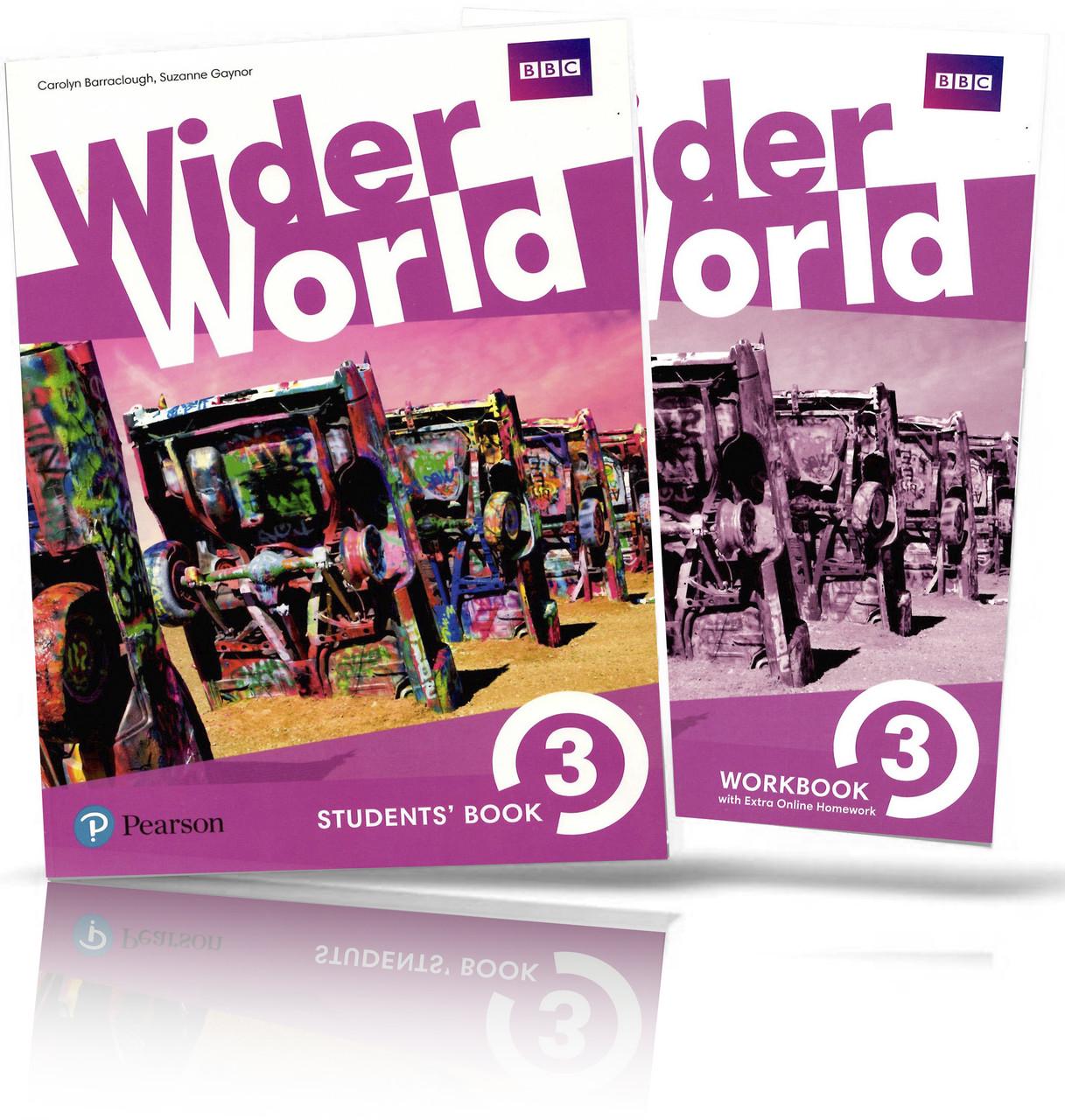 Учебник и рабочая тетрадь Wider World 3 Student's Book/Workbook