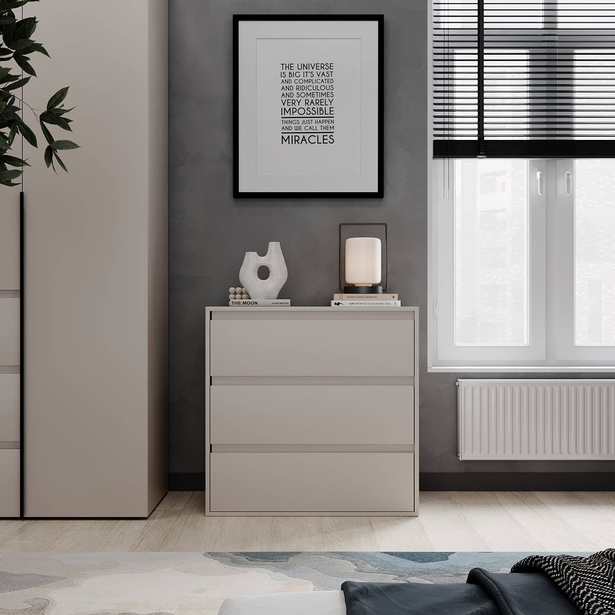 Комод ART IN HEAD 3 Light 79x80x42 см Кашемір (LT01140000000) - фото 3 Комод ART IN HEAD 3 Light 79x80x42 см Кашемір (LT01140000000) - фото 3