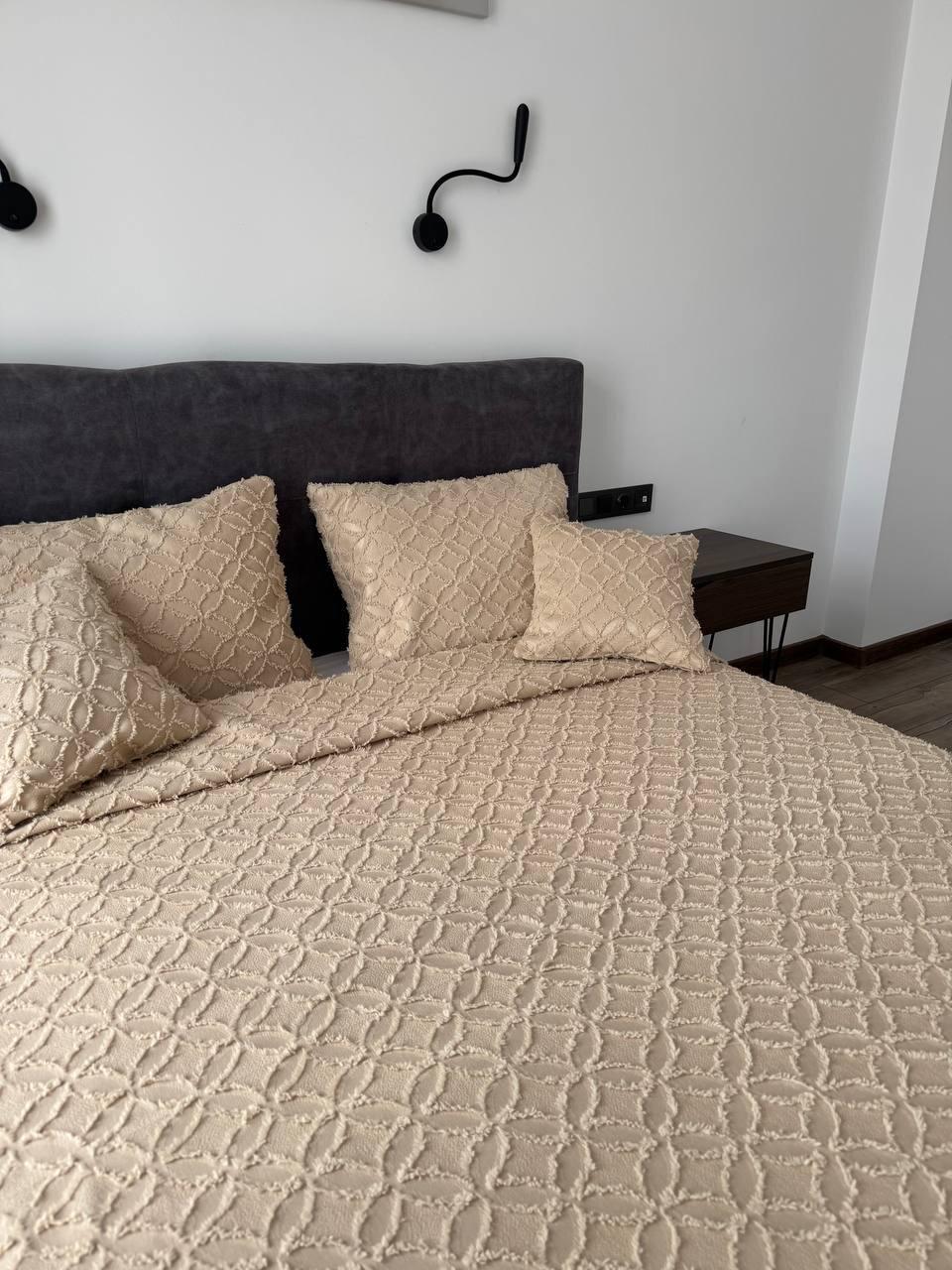 Покрывало Фрея 220x250 см Бежевый (21621-4-220x250cm) - фото 6