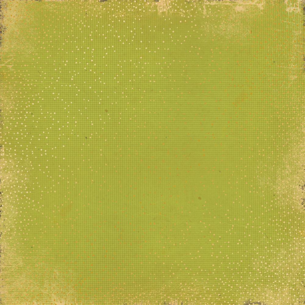 Лист паперу односторонній Golden Mini Drops з фольгуванням 30,5х30,5 см Botany Summer Light Green