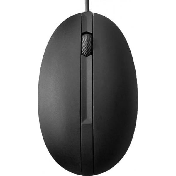 Мышка HP 9VA80AA Wired Desktop 320M Mouse проводная 3кн 1000dpi Черный