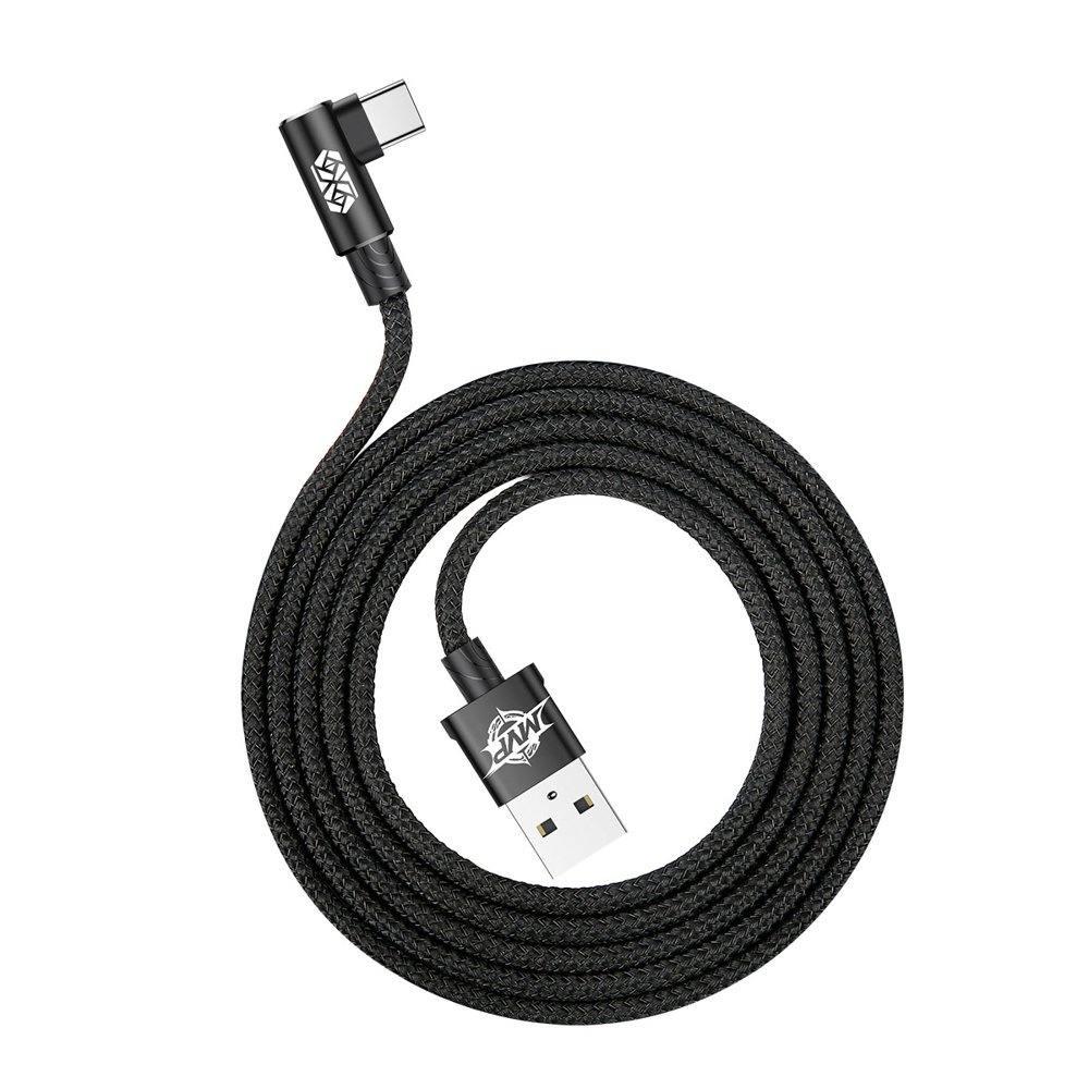 Кабель зарядки Baseus MVP Elbow Type USB for IP 2A 1 м Black (10707311) - фото 1