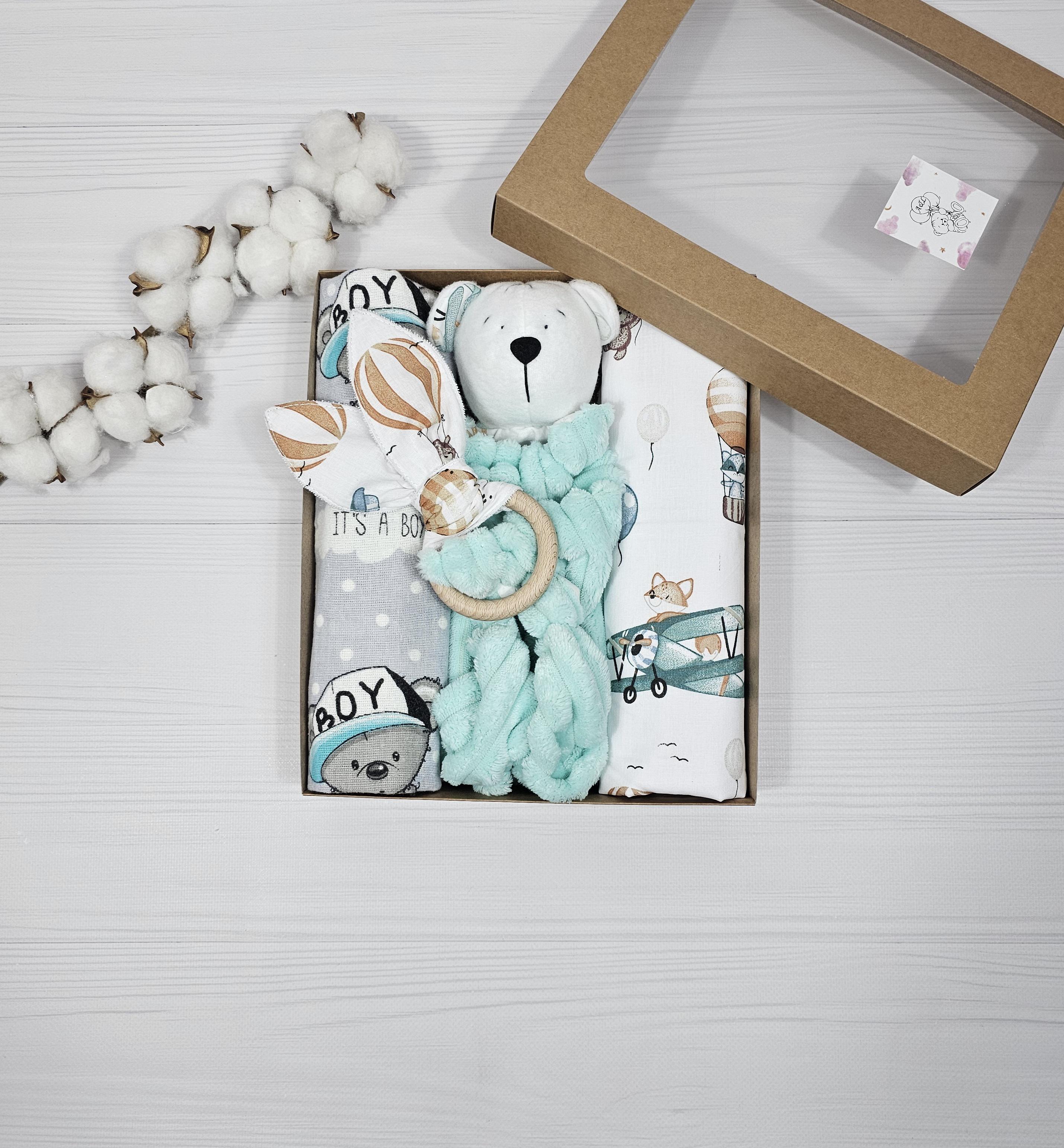 Подарочный набор a.l.babybox Полет зверей (20870574)