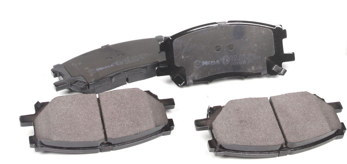 Колодки тормозные передние Meyle Lexus RX 03-140.8x59.5 (025 239 8916 MEYLE)