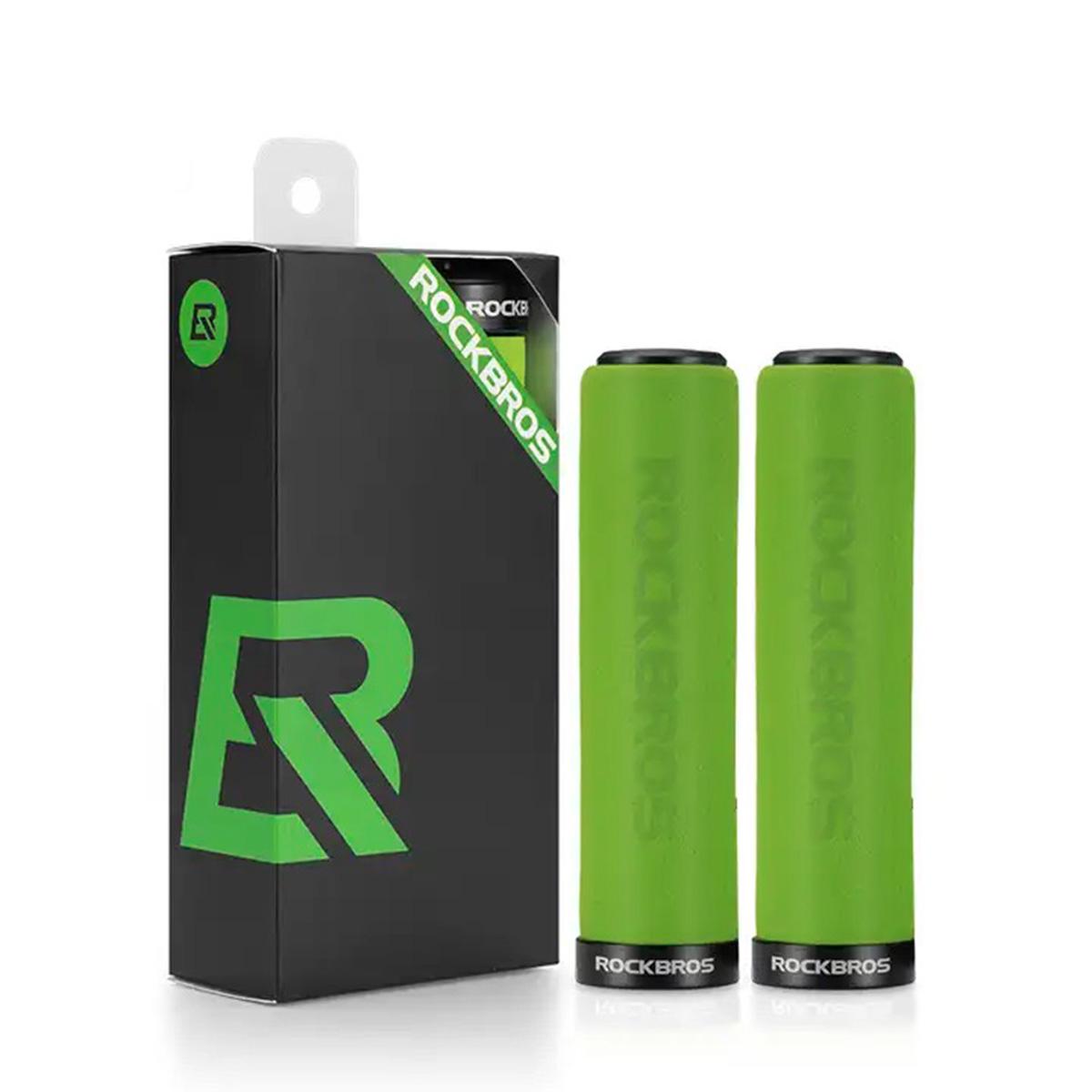 Гріпси Rockbros BT1001 Зелений (RB-BT1001-2825) - фото 7 Гріпси Rockbros BT1001 Зелений (RB-BT1001-2825) - фото 7