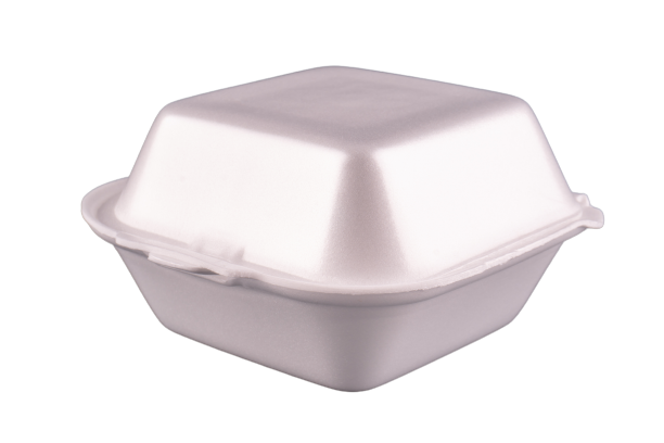 Ланч-бокс НР-7 з спіненого полістиролу 130x143x60 мм 250 шт. Білий (003400015)