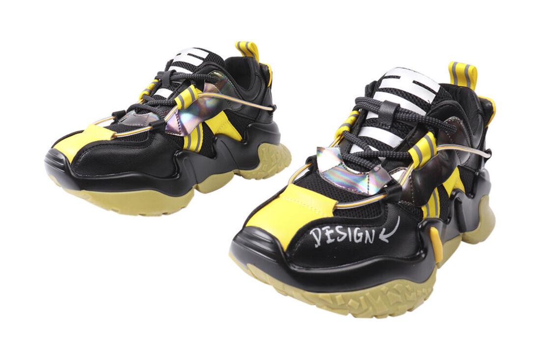 Кросівки жіночі Gifanni зі шкіри на платформі на шнурівці р. 40 Чорний (80-21DK) - фото 5 Кросівки жіночі Gifanni зі шкіри на платформі на шнурівці р. 40 Чорний (80-21DK) - фото 5