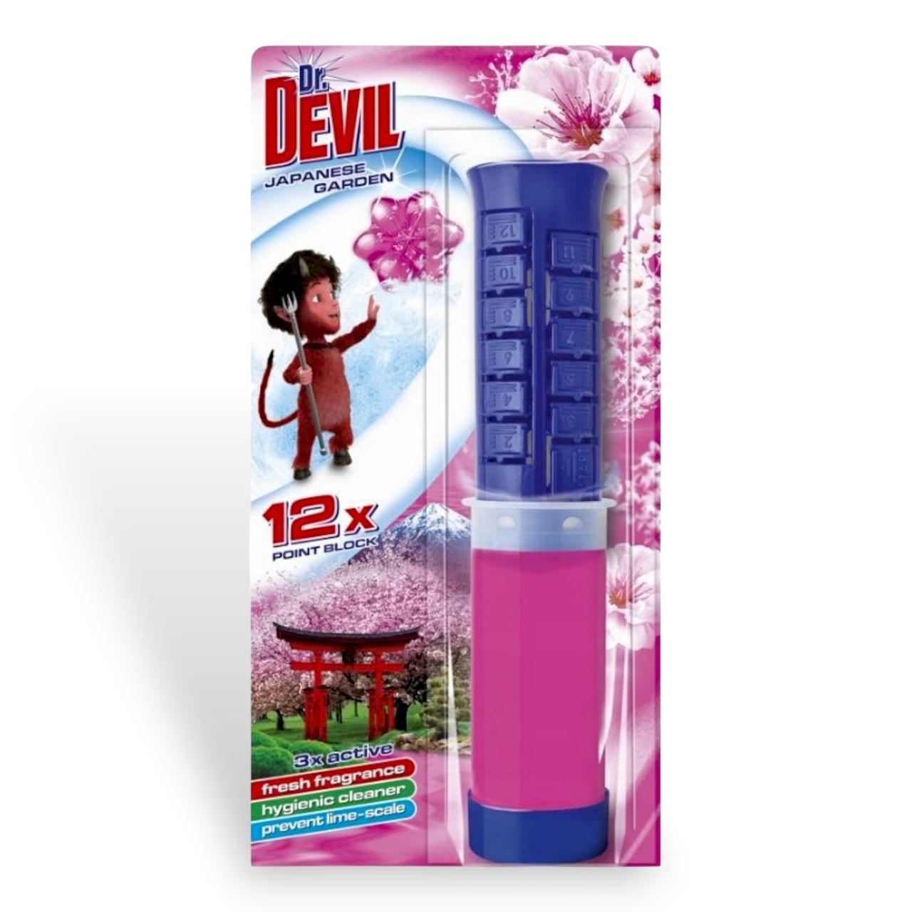 Блок туалетний точковий Dr. Devil Японський сад 75 мл