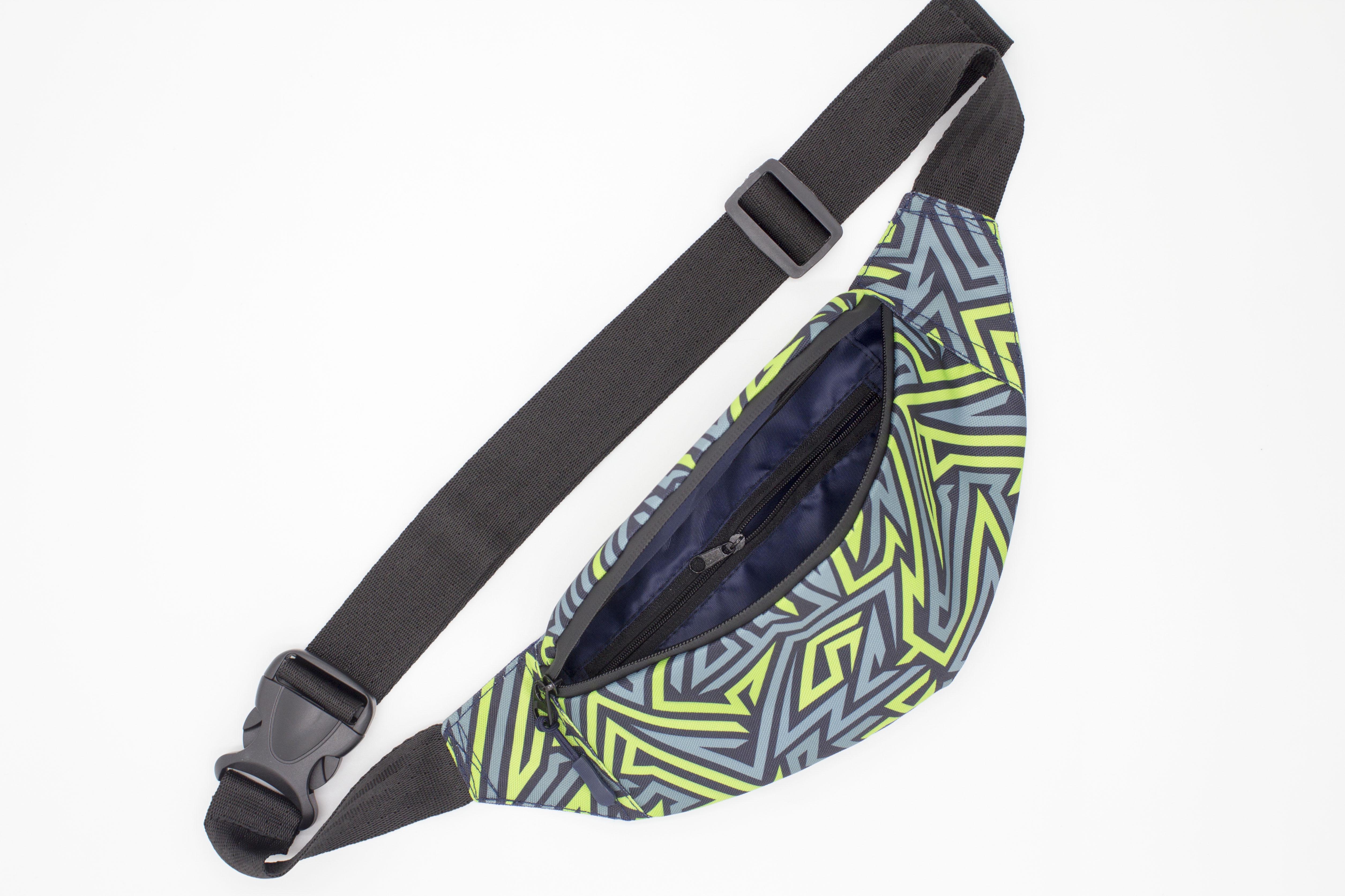 Сумка бананка Зиг-Заг (BG-007) - фото 2 Сумка бананка Зиг-Заг (BG-007) - фото 2