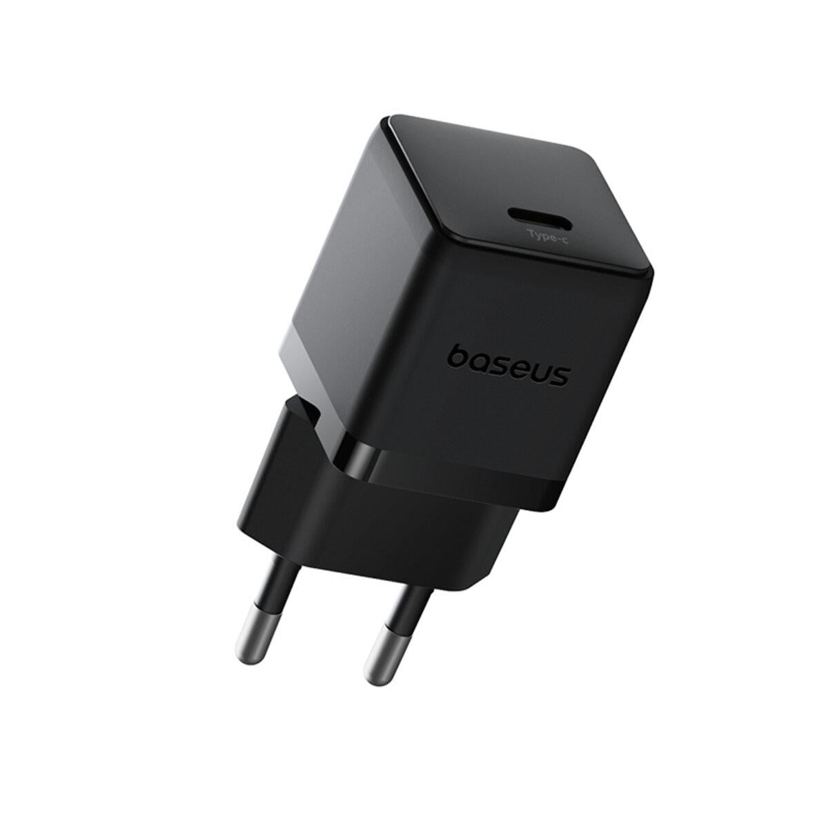 Зарядное устройство Baseus Palm Fast Charger 1xType-C 30W EU 3A Black (P10111605113-00)