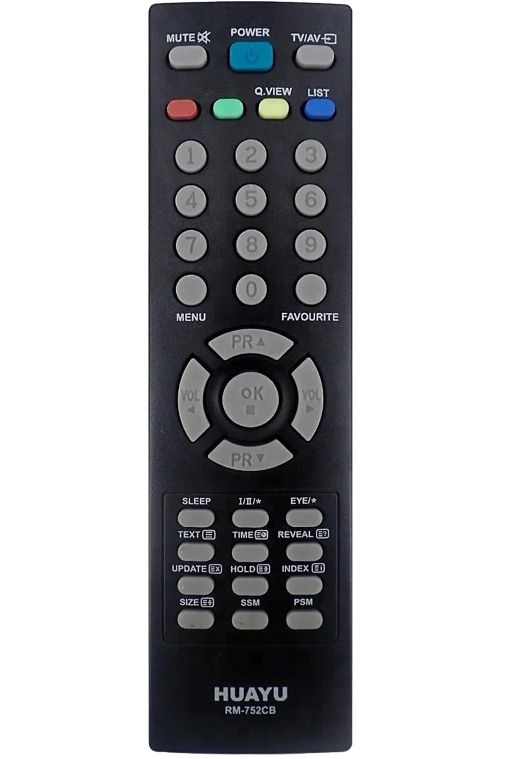 Универсальный пульт для телевизора LG RM-752CB (1963)