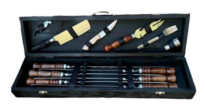 Набір шампуріві Пікнік 15 S у кейсі (19134253)