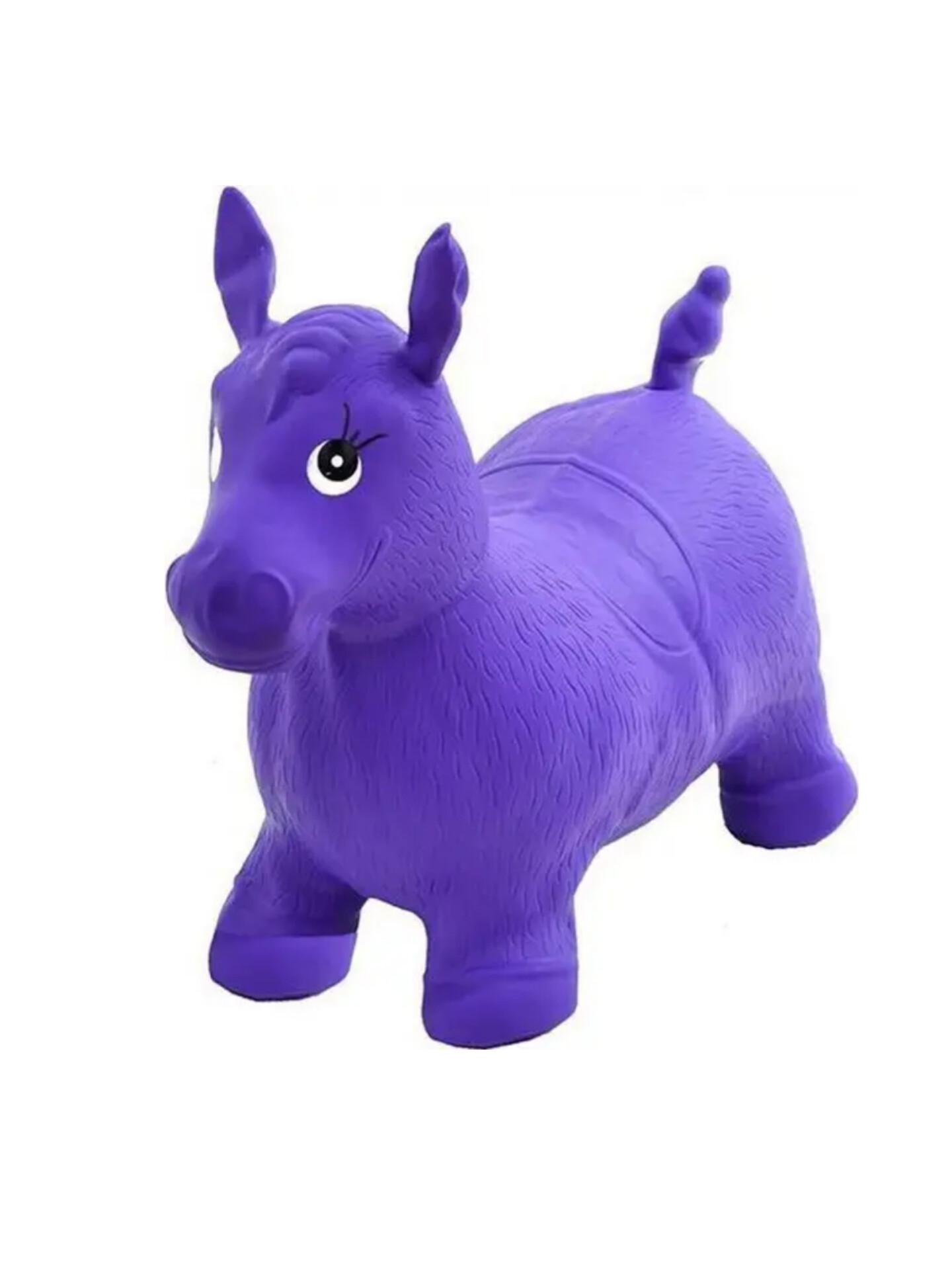 Игрушки для малышей MS 0001 Прыгун резиновый Фиолетовый (9355)