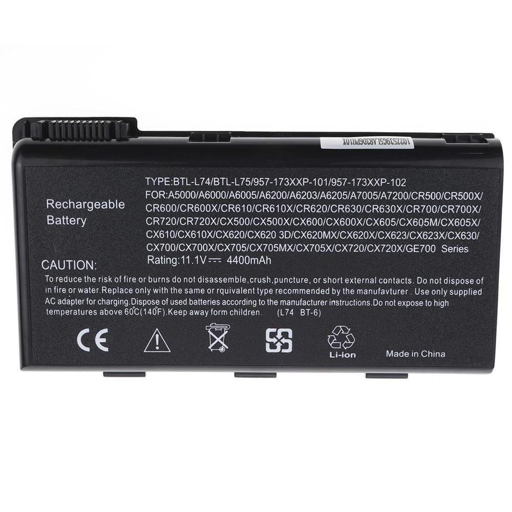 Аккумулятор для ноутбука MSI CX720X 4400 mAh 11,1V (149298)