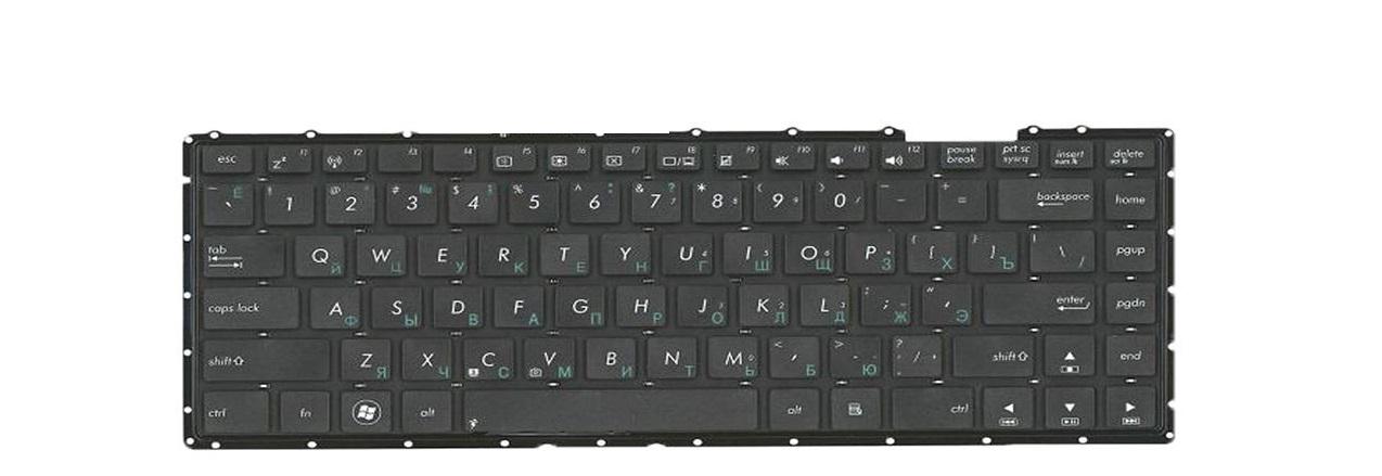 Клавиатура для ноутбука Asus X401 X401U матовая (0KNB0-4100RU00)