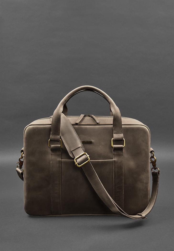 Сумка кожаная для ноутбука и документов Crazy Horse Коричневый (A-027952) Сумка кожаная для ноутбука и документов Crazy Horse Коричневый (A-027952)