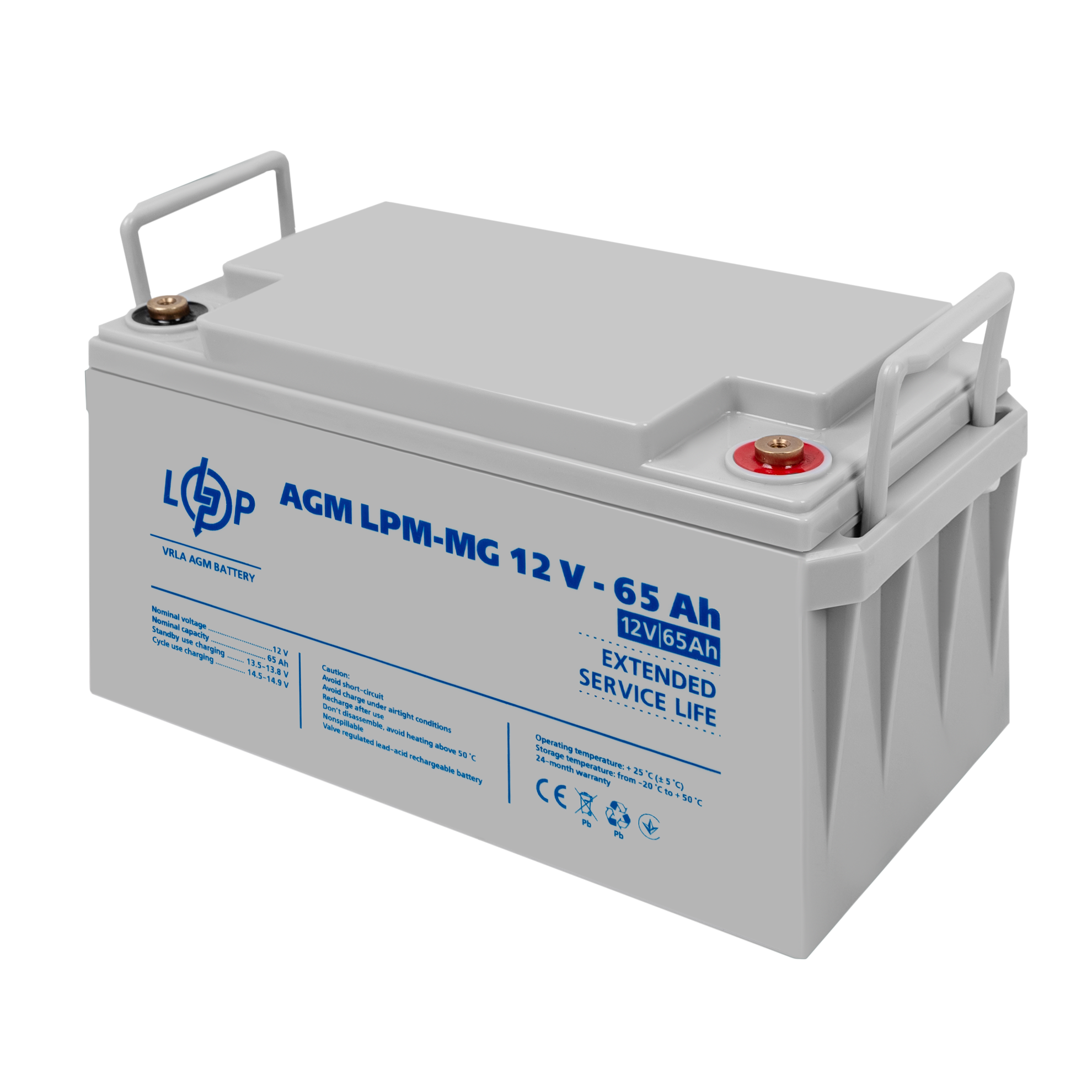Акумулятор мультигелевий LogicPower LPM-MG 12V-65 Ah (26453710) - фото 7 Акумулятор мультигелевий LogicPower LPM-MG 12V-65 Ah (26453710) - фото 7