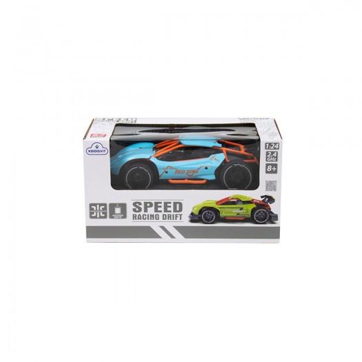 Автомобиль Speed racing drift Red Sing 1:24 с р/у Голубой (SL-292RHB-ks) - фото 6