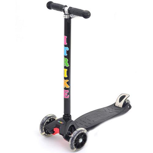 Самокат Bambi JR 3-012-B Черный (JR 3-012-B-1) Самокат Bambi JR 3-012-B Черный (JR 3-012-B-1)