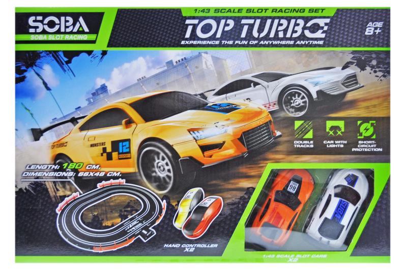 Трек гоночный Shantou Soba 42,5x29,5x5,5  см Черно-красный (LVT12110)