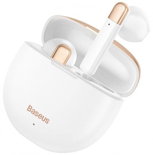 Наушники BASEUS W2 Encok True Wireless Earphones |BT5.0, 35/450мAh, 4H| (NGW2-04) white
